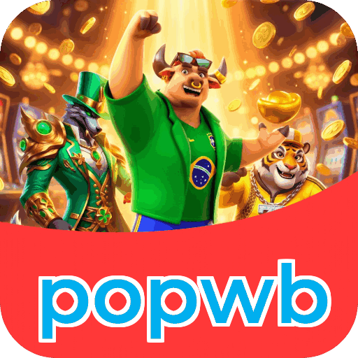 Interface do aplicativo popwb mostrando jogos disponíveis no iOS e Android